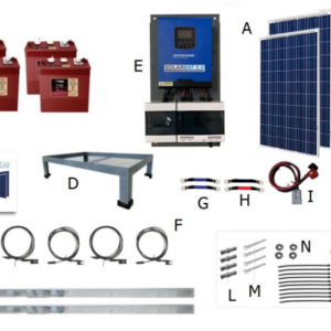 KIT GENERADOR SOLARBAT 2.0-2X (Trojan)