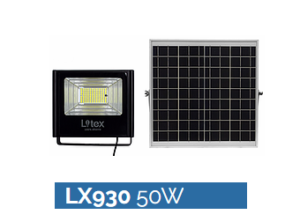 REFLECTORS LED SOLARES Equipos a control remoto 50 Watts