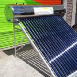 Termo solar no presurizado de 245 lts Acero Inox exterior (5 personas)