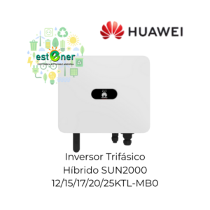 Inversor Solar Híbrido Trifásico Huawei SUN2000-12K-MB0 (12 kW)